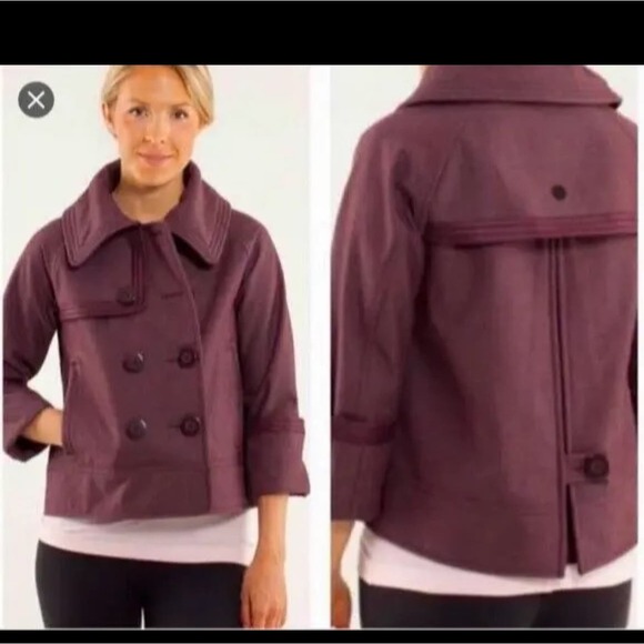 lululemon athletica Jackets & Blazers - Lululemon Coco Soft Shell Jacket, Burgundy, Size 10